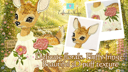 6 x 10 Bell Deer