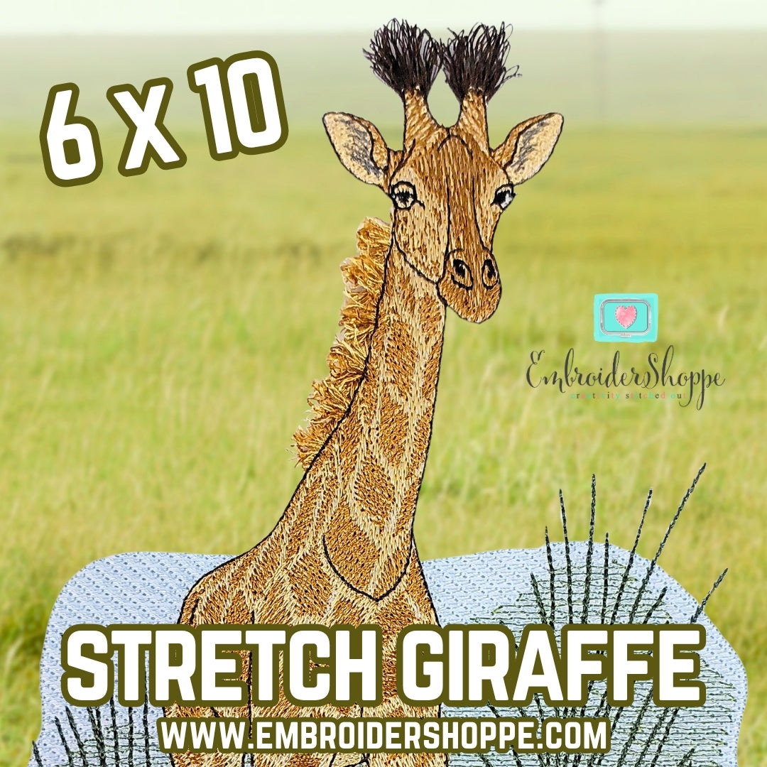 6 x 10 Stretch The Giraffe