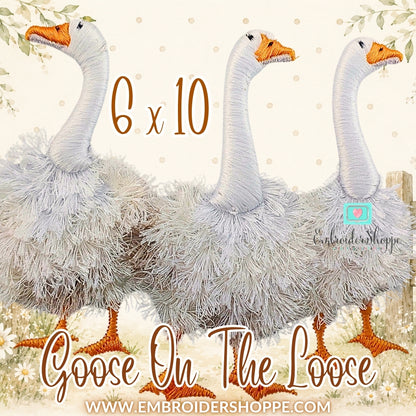 6x10 Goose On The Loose