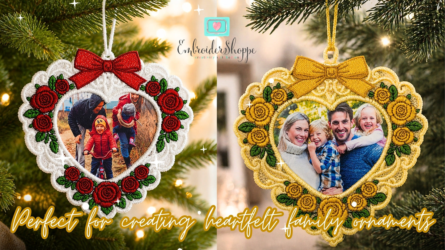 6 x 10 Photo Heart Frame