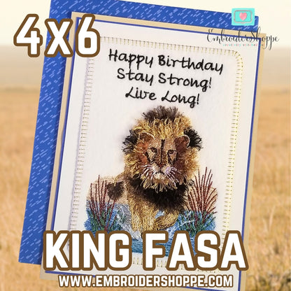 4 x 6 King Fasa