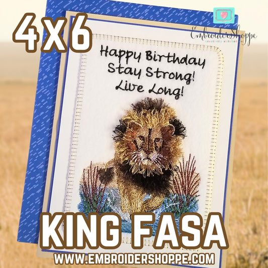 4 x 6 King Fasa