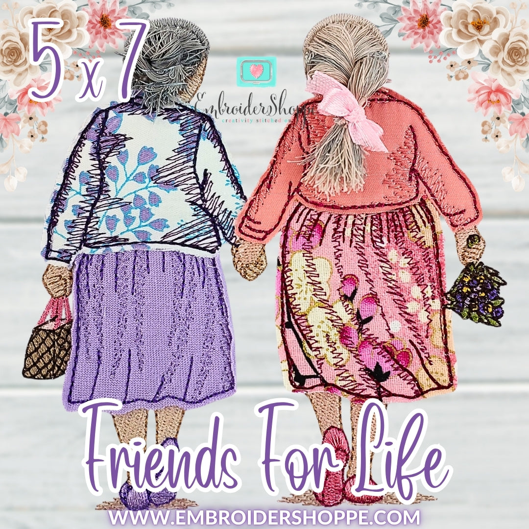 5 x 7 Friends For Life