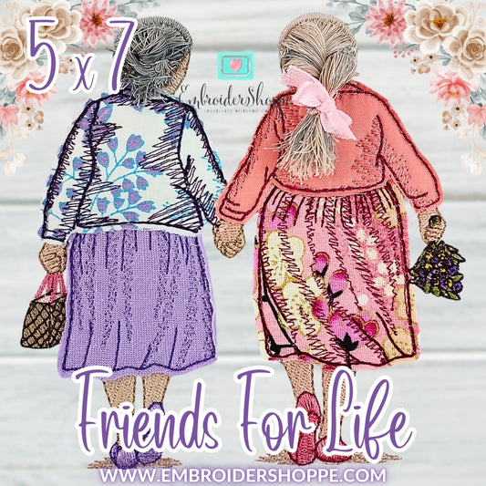 5 x 7 Friends For Life