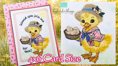 4 x 6 Duckling Daisy
