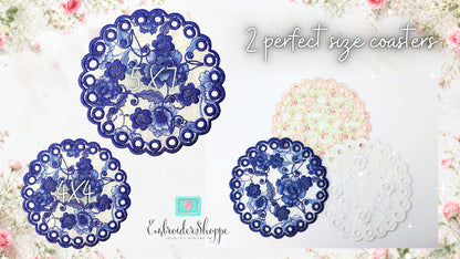 Richelieu Cutwork Coasters
