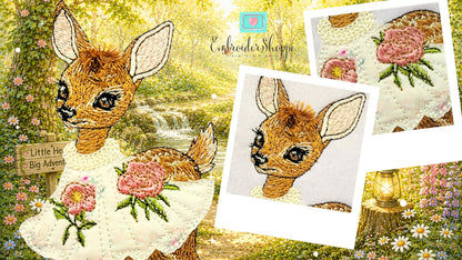 6 x 10 Bell Deer