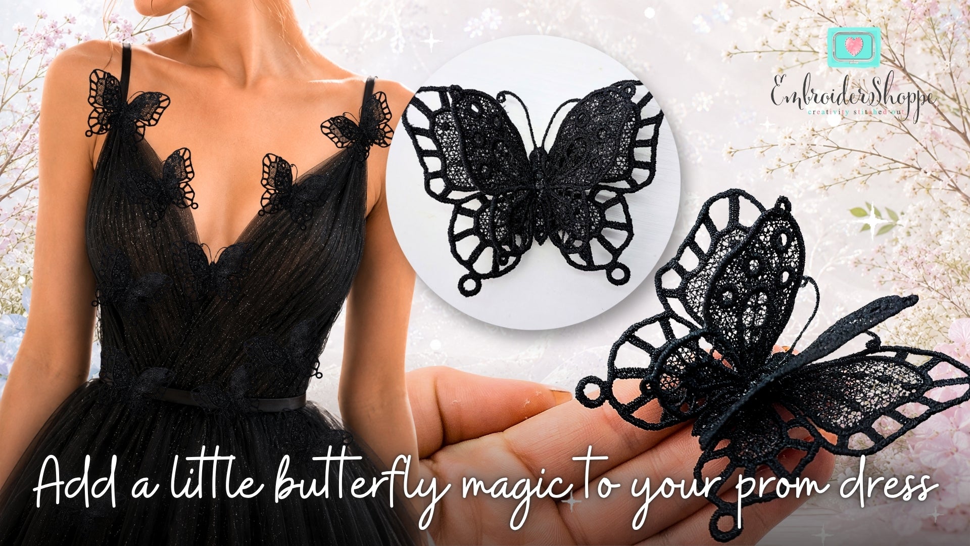 Double Lace Butterfly