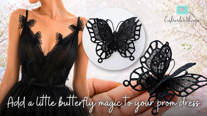 Double Lace Butterfly