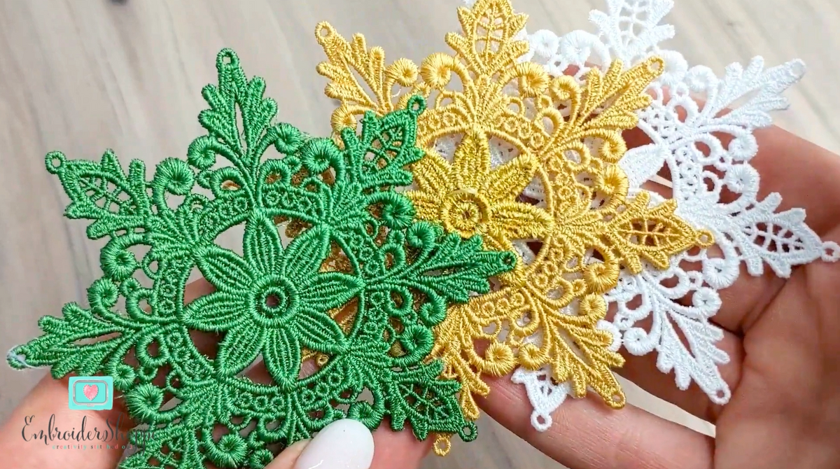 Decorative Lace Stars