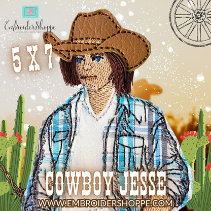 5 x 7 Cowboy Jesse