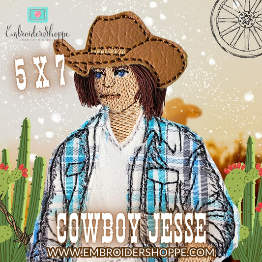 5 x 7 Cowboy Jesse