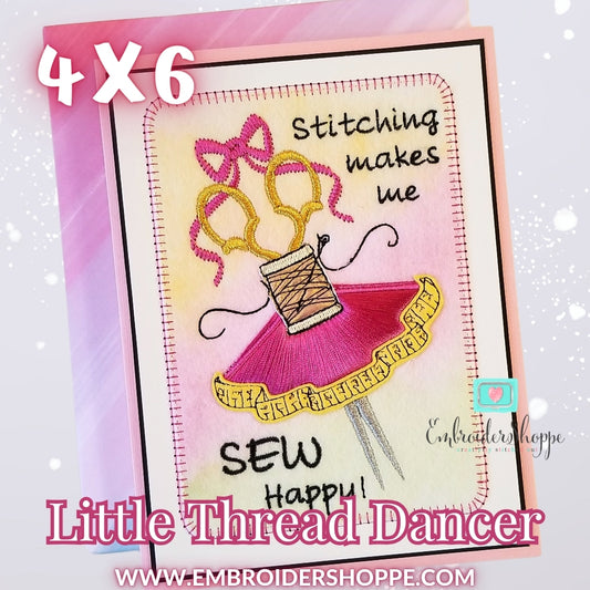 4 x 6 Little Thread Dancer