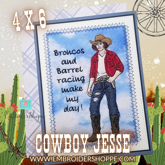 4 x 6 Cowboy Jesse
