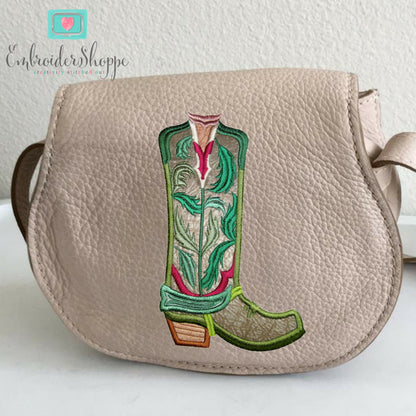 Maple Leaf Overlay Boots Applique