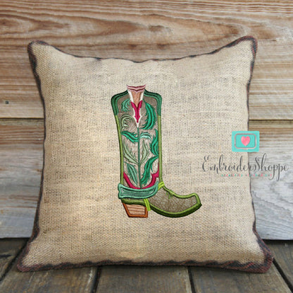 Maple Leaf Overlay Boots Applique