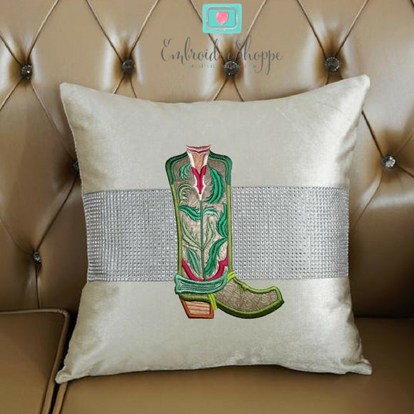 Maple Leaf Overlay Boots Applique