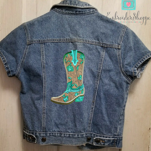 Robin Cognac and Turquoise Foliage