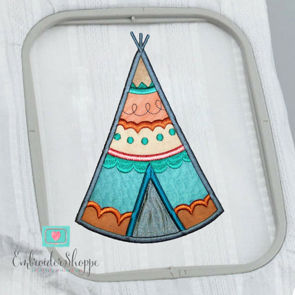 Tribal Woodland Applique Set