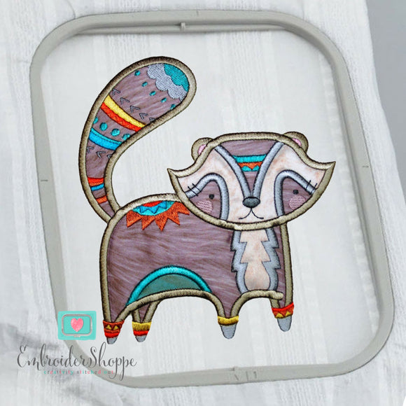 Tribal Woodland Applique Set