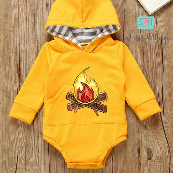 Camp Fire Applique