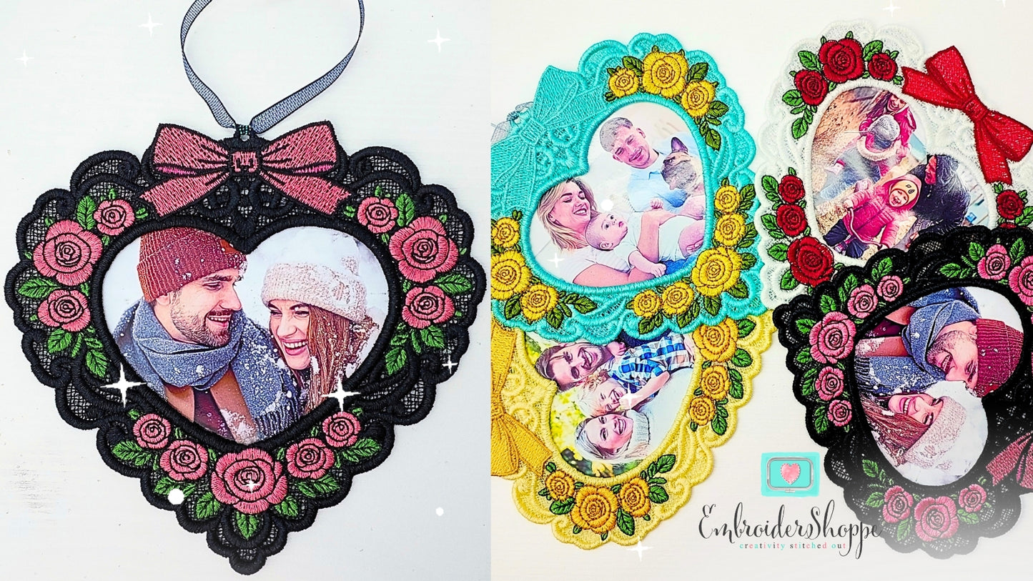 6 x 10 Photo Heart Frame
