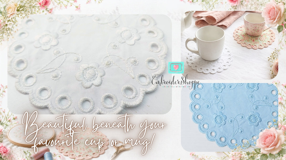 Richelieu Cutwork Coasters