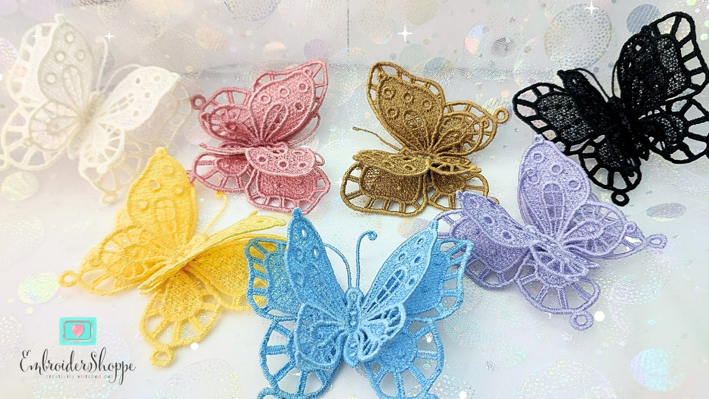 Double Lace Butterfly