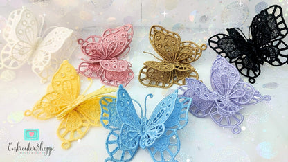 Double Lace Butterfly