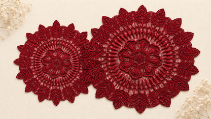 8x8 Large Lace Doily