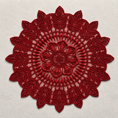 8x8 Large Lace Doily