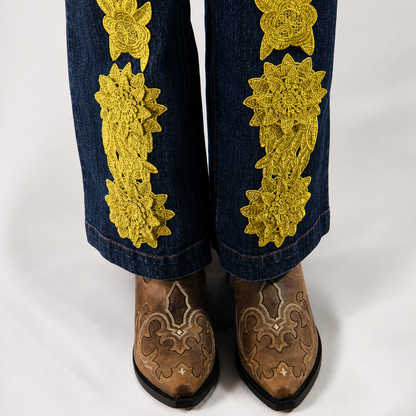 Golden Daisy Jean Tattoo