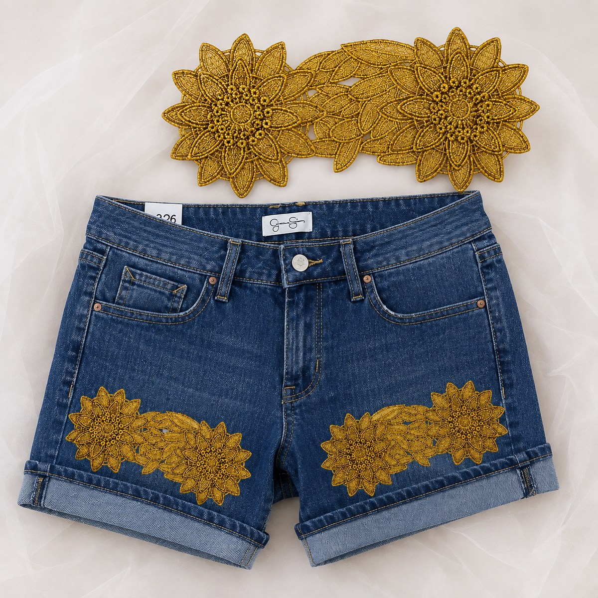 Golden Daisy Jean Tattoo