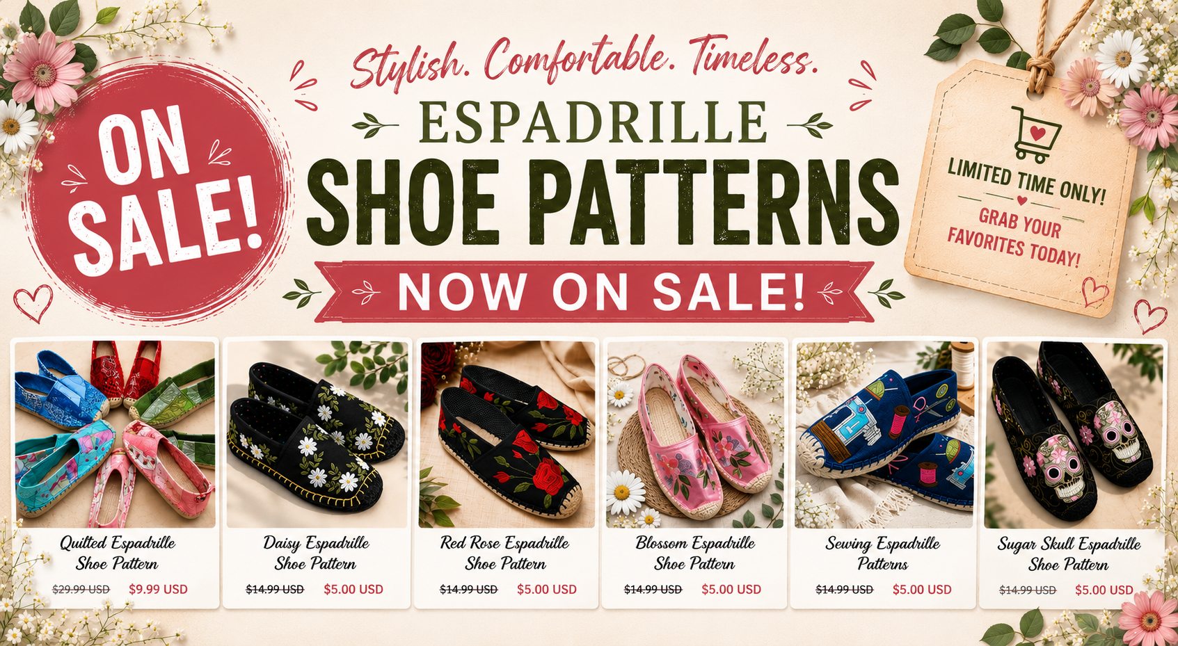 Espadrille Patterns