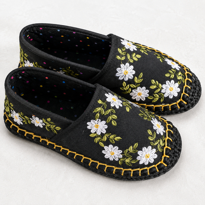Daisy Espadrille Shoe Pattern