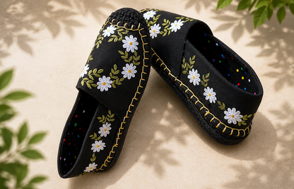 Daisy Espadrille Shoe Pattern