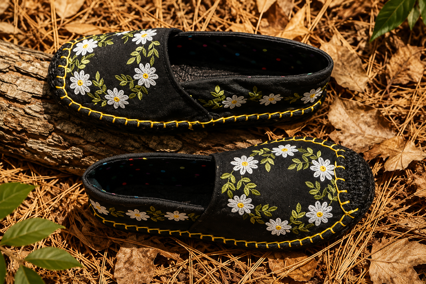 Daisy Espadrille Shoe Pattern