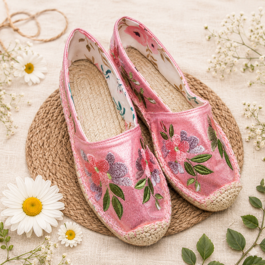 Blossom Espadrille Shoe Pattern