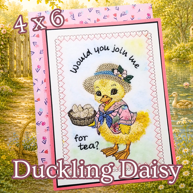 4 x 6 Duckling Daisy