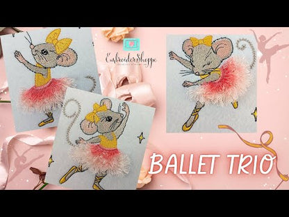 5 x 7 Ballet Trio