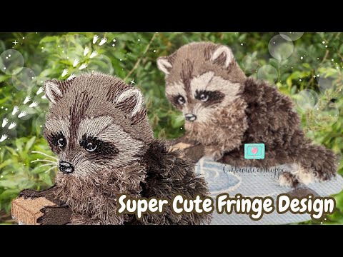 5 x 7 Walter Raccoon