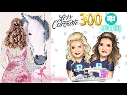 4x6 Lucy and Flicka