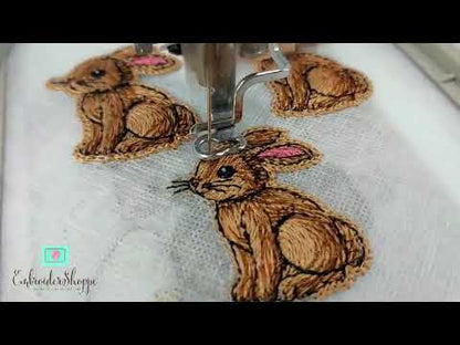 Bunny Brooch + BONUS