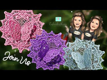 Butterfly Lace Doily