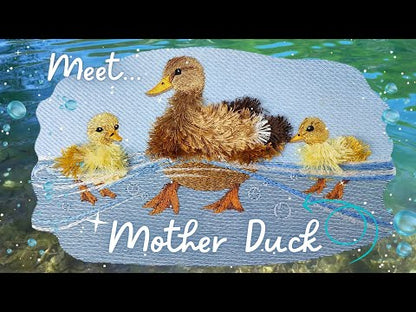 5 x 7 Mother Duck