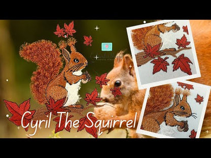 6 x 10 Cyril Squirrel