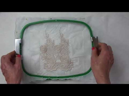 Flower Open Rose Lace 5x7