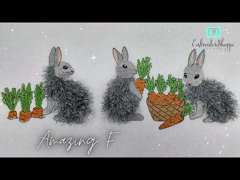 5 x 7 Bunny Fun