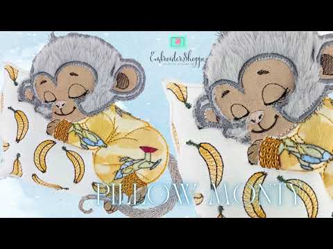 5x7 Monty Monkey
