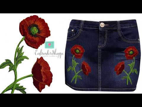 Red Poppy Patches